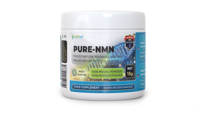 Nutriop Longevity® PURE-NMN Nicotinamide Mononucleotide Extreme Potency sublingual powder -15 grams-0