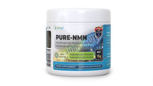 Nutriop Longevity® PURE-NMN Nicotinamide Mononucleotide Extreme Potency sublingual powder -15 grams-0